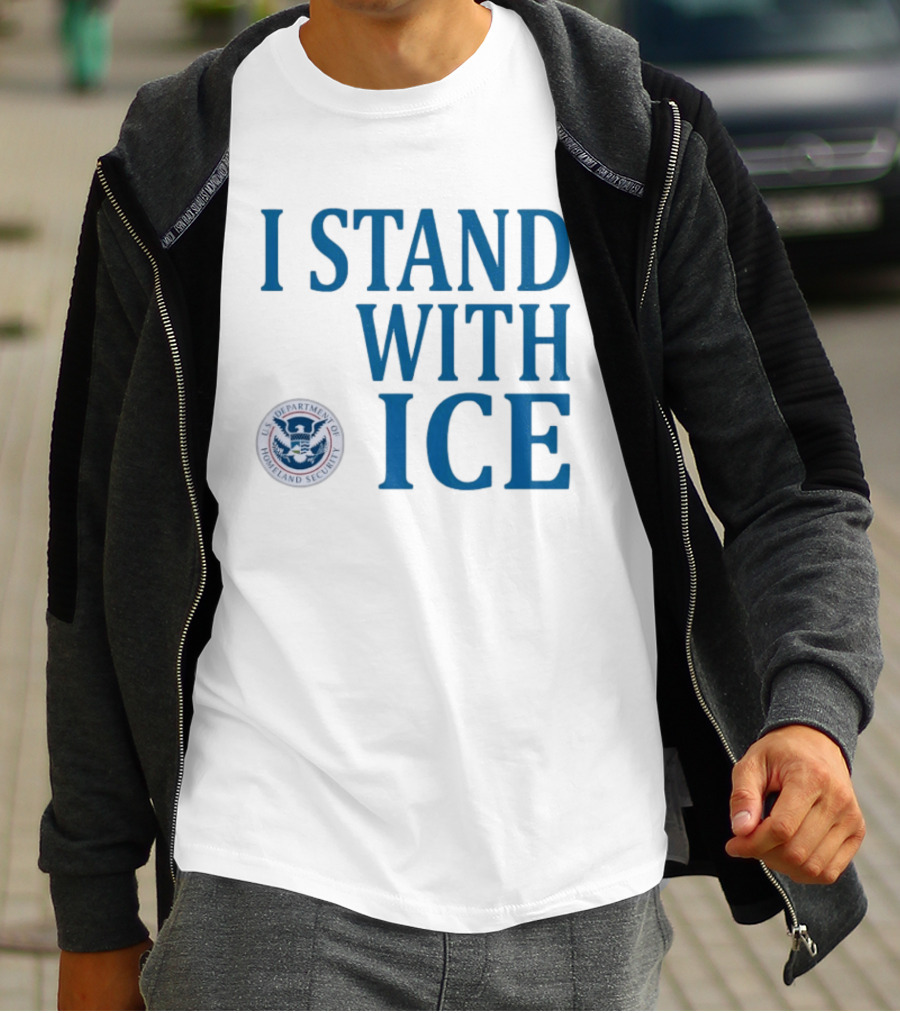 I Stand With Fuck ICE T-Shirt