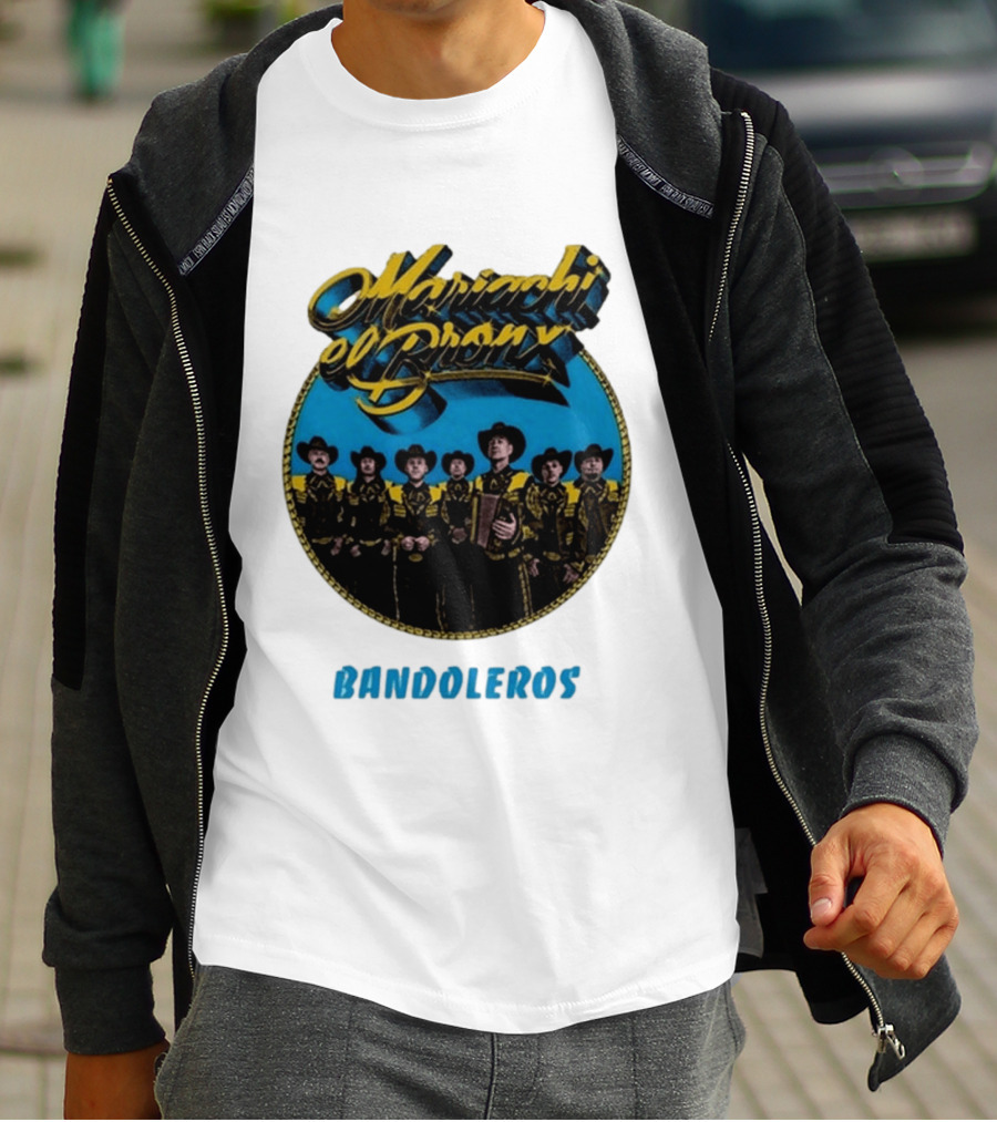 Mariachi El Bronx Bandoleros Retro Music T-Shirt