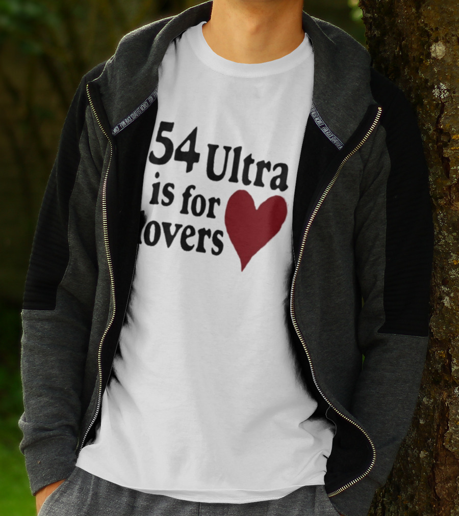 54 Ultra Is For Lovers Heart T-Shirt