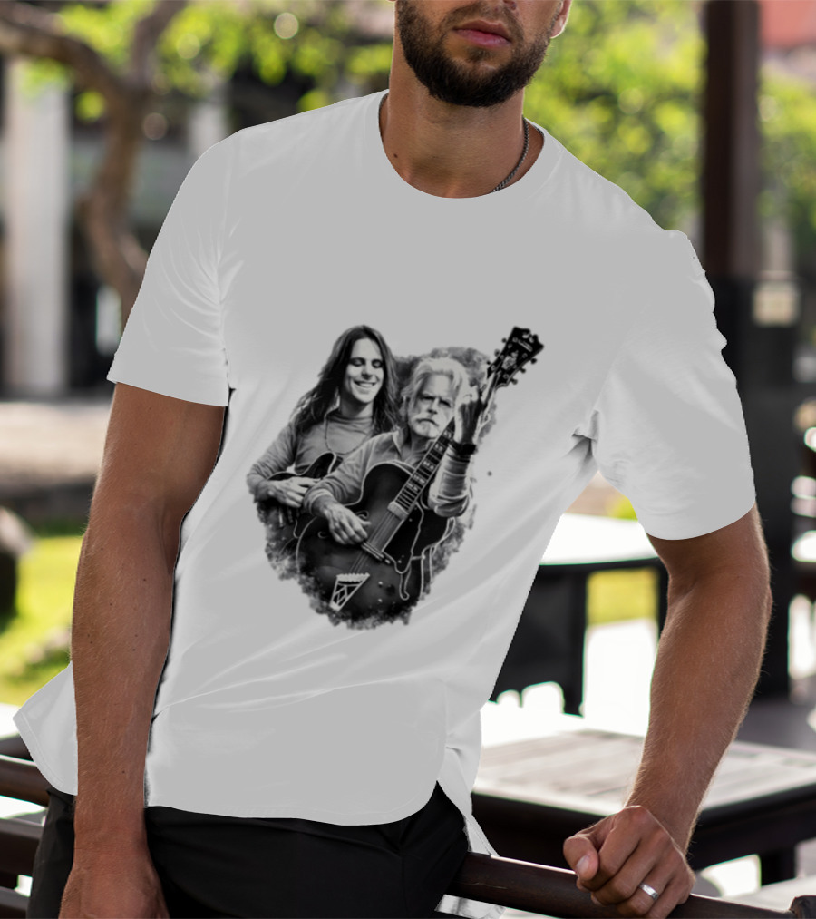 Bob Weir Grateful Dead Guitar Legend Memorial T-Shirt