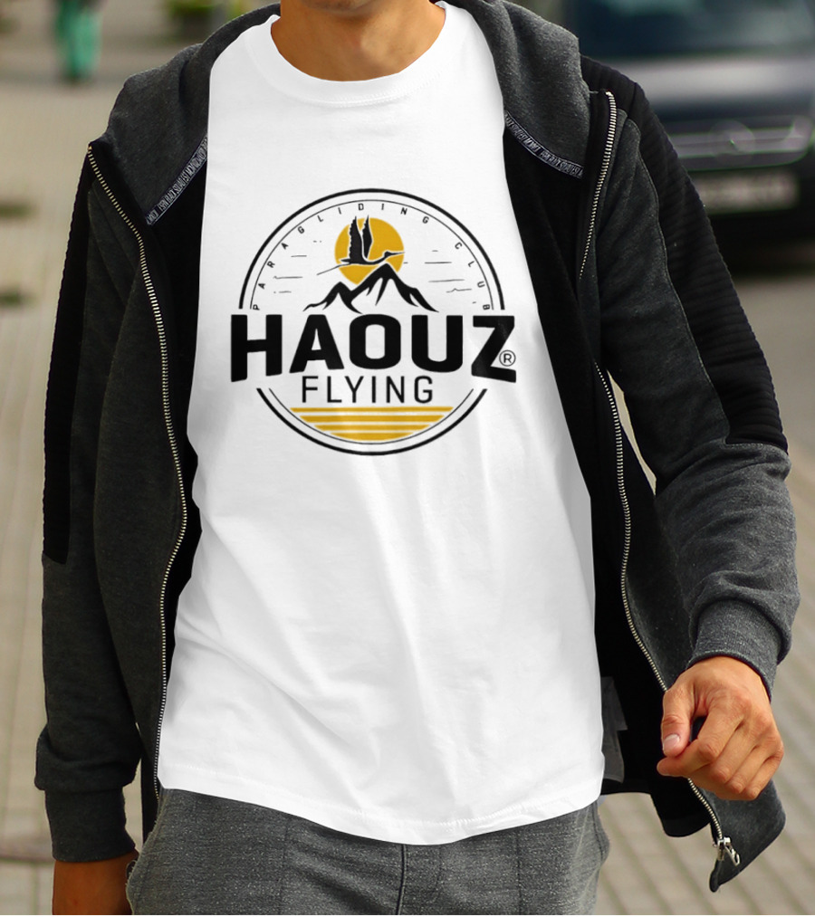 Haouz Flying Paragliding Club Mountains Adventure T-Shirt