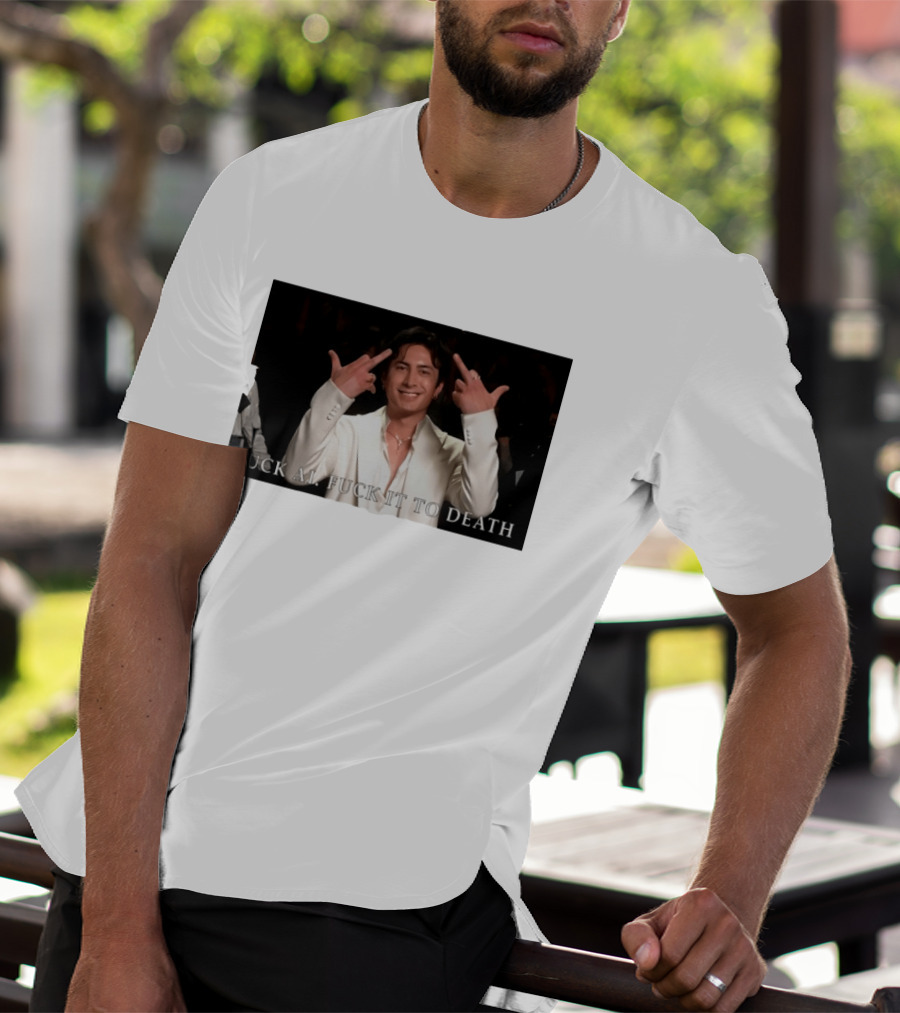 Hudson Williams Fuck AI Fuck It To Death Middle Finger Gesture T-Shirt