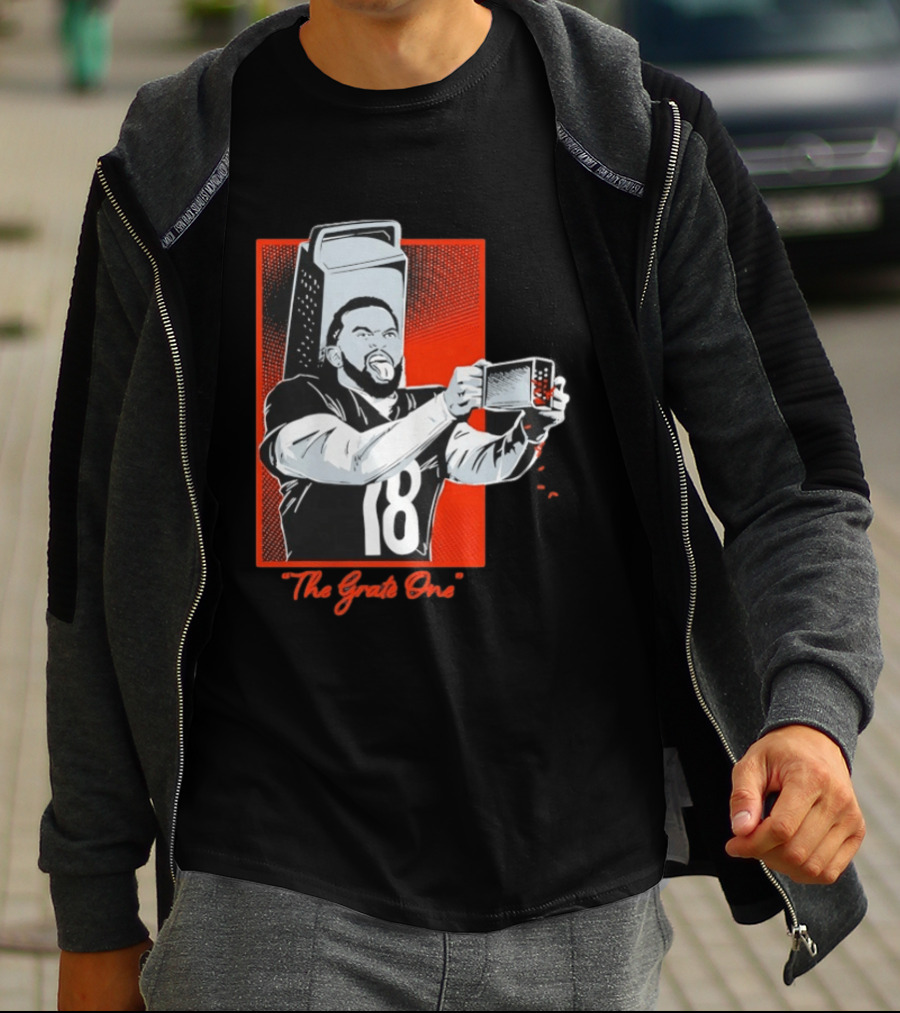 Caleb Williams The Grate One Sports Tribute With Cheese Grater T-Shirt