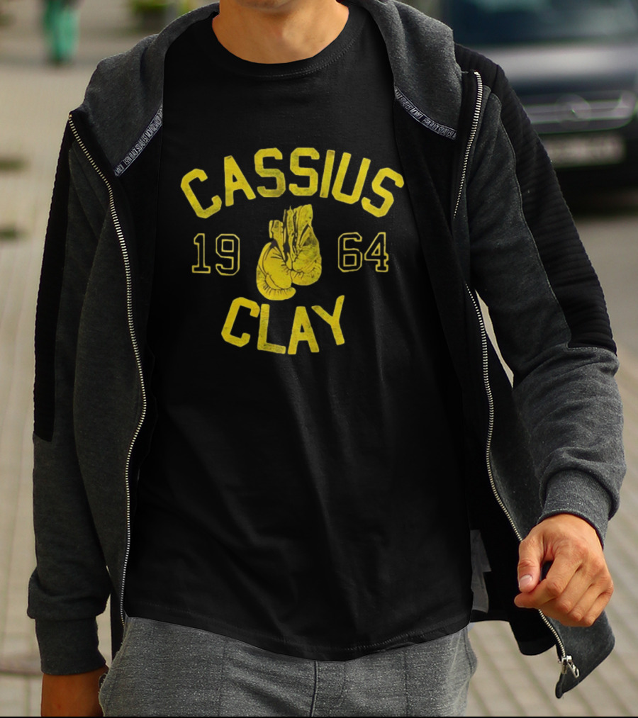 Cassius Clay 1964 Boxing Gloves T-Shirt
