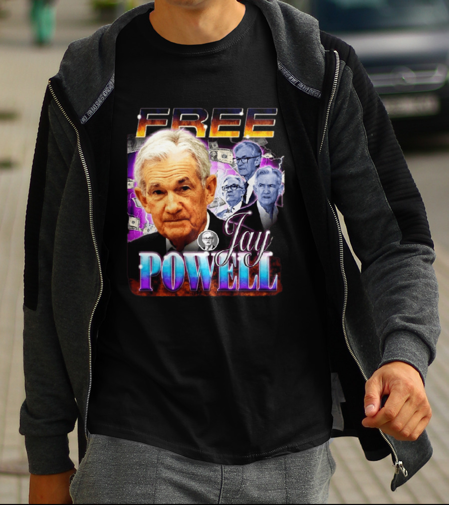 Free Jay Powell Jerome Powell Money T-Shirt