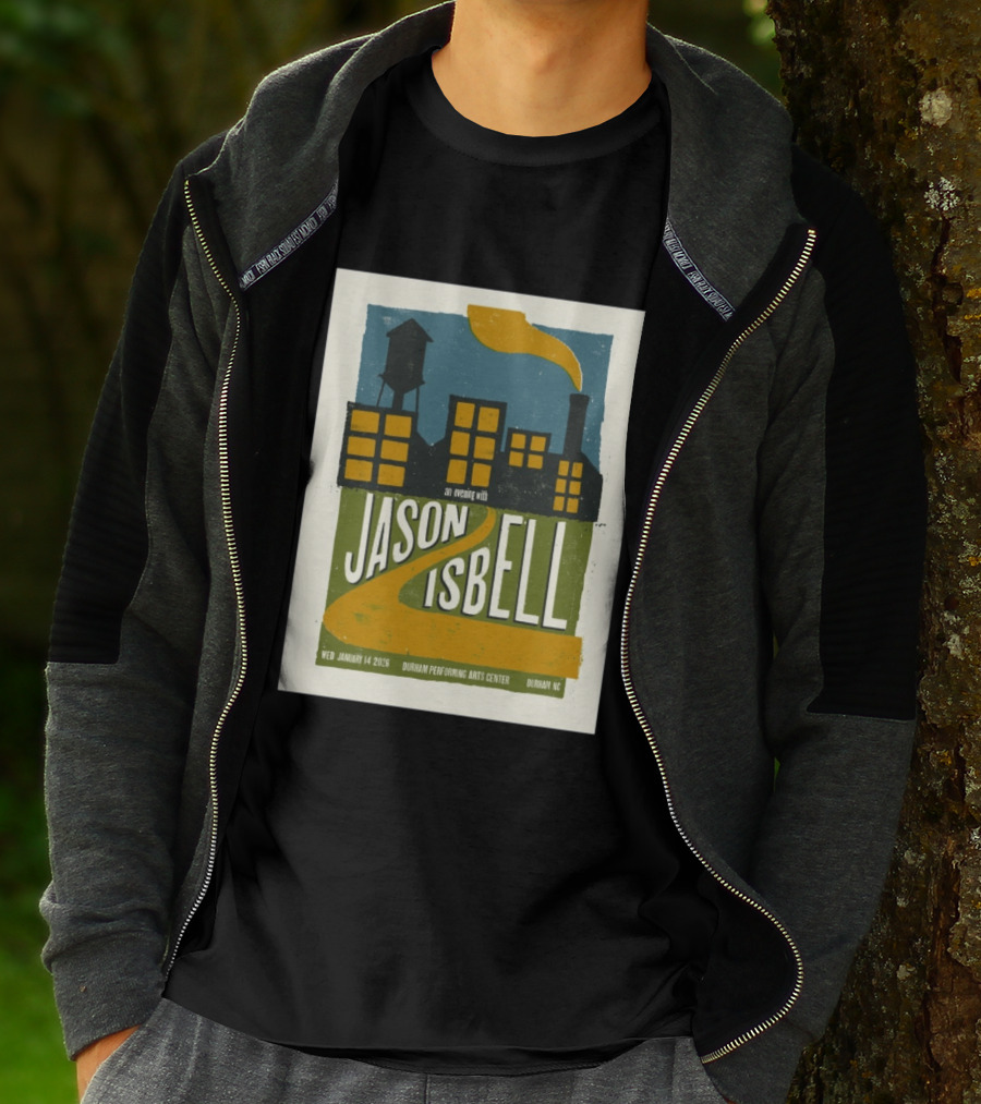 An Evening With Jason Isbell Durham Performing Arts Center January 14 2026 T-Shirt