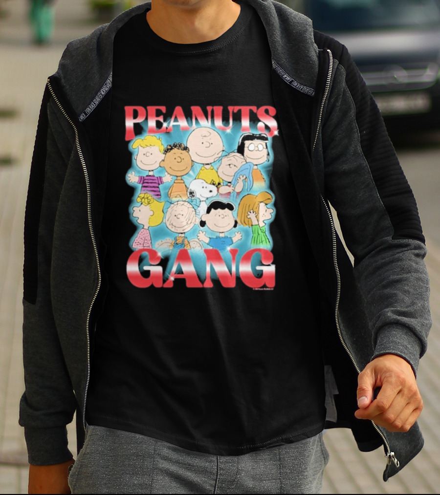 Peanuts Gang Charlie Brown Snoopy Friends T-Shirt