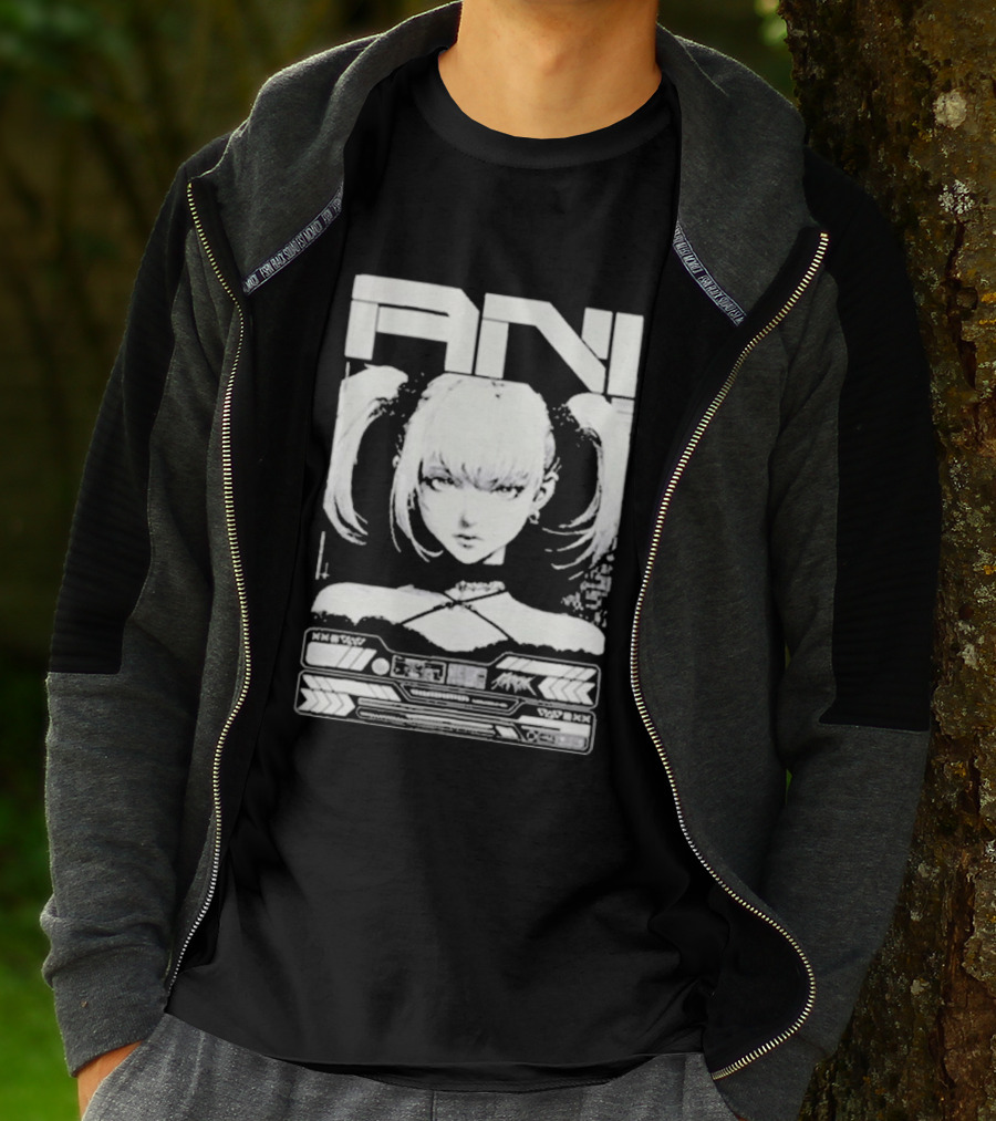 XAI ANI Dark Manga Futuristic Anime Aesthetic T-Shirt