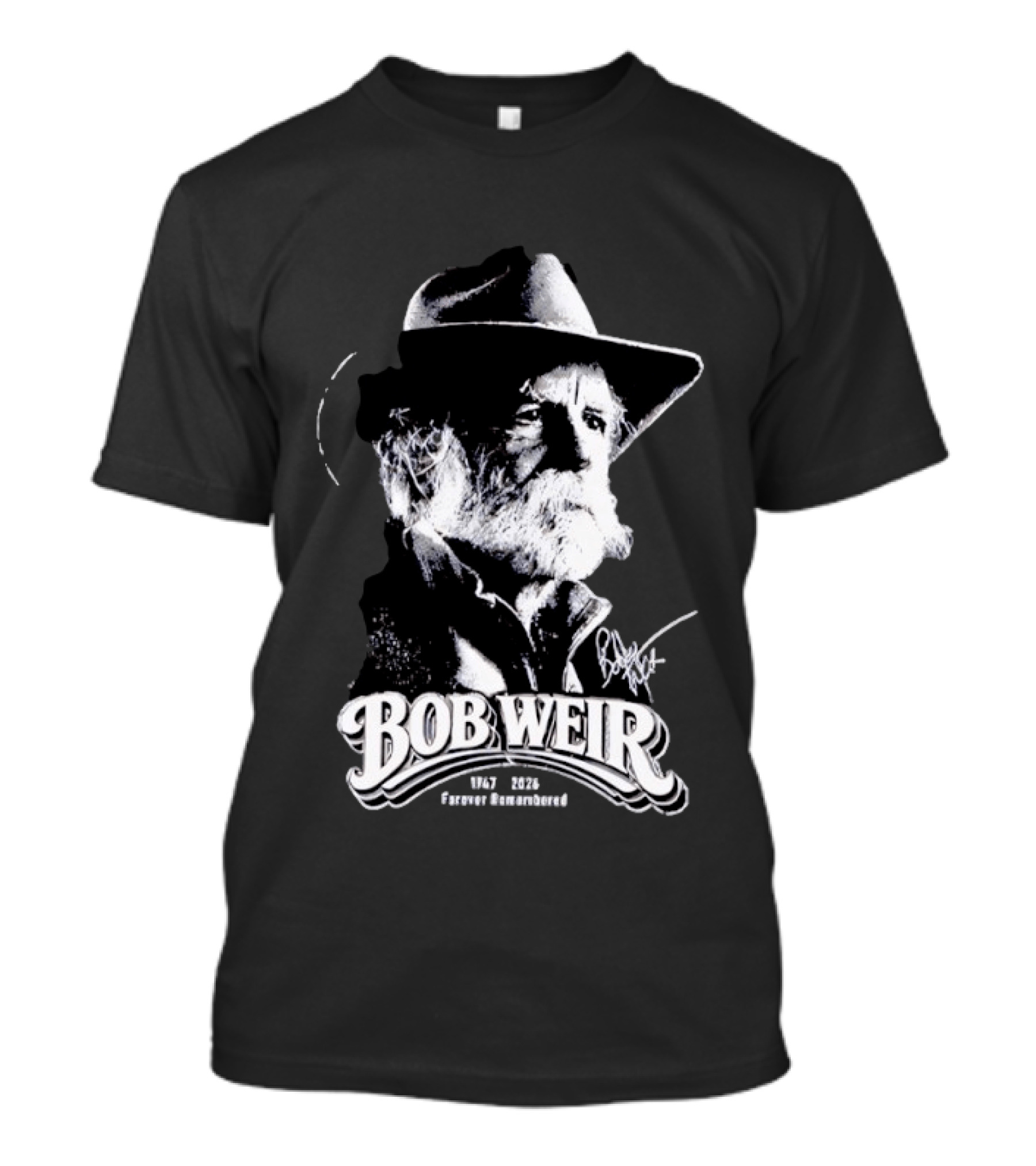 Bob Weir Forever Remembered 1947 2026 T-Shirt