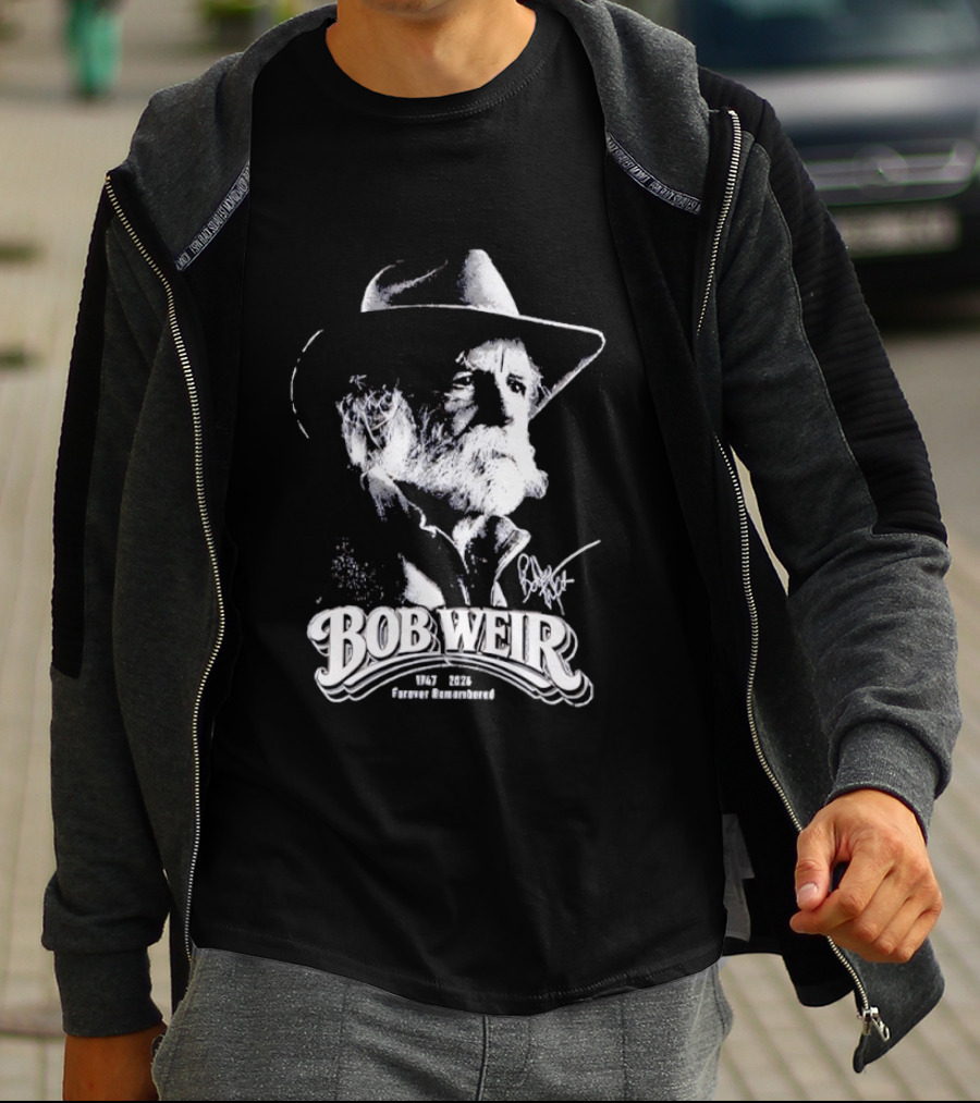 Bob Weir Forever Remembered 1947 2026 T-Shirt
