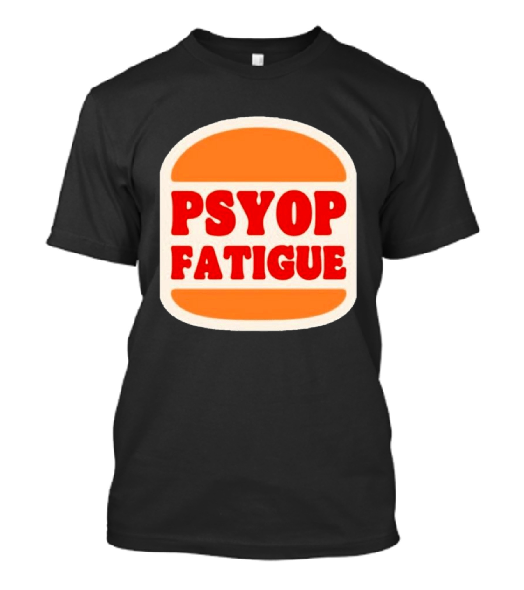 Psyop Fatigue Burger Parody Spirituallock T-Shirt