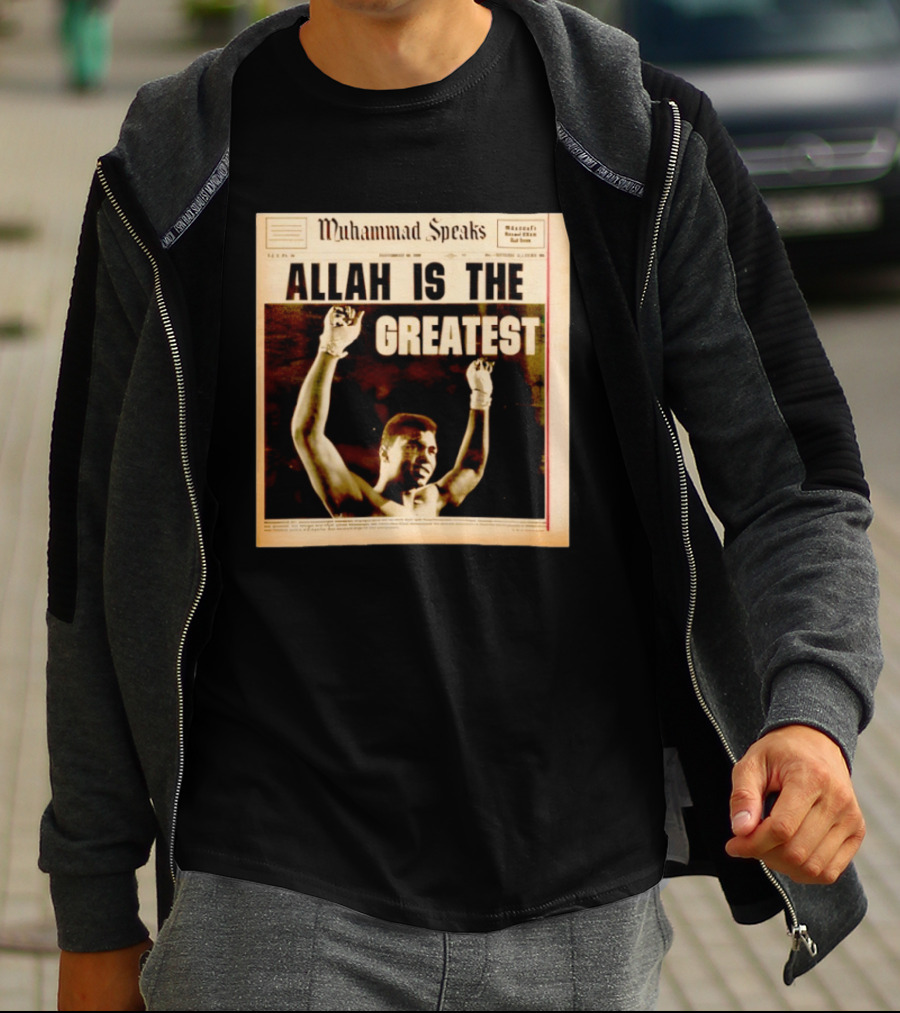 Muhammad Speaks Allah Is The Greatest T-Shirt