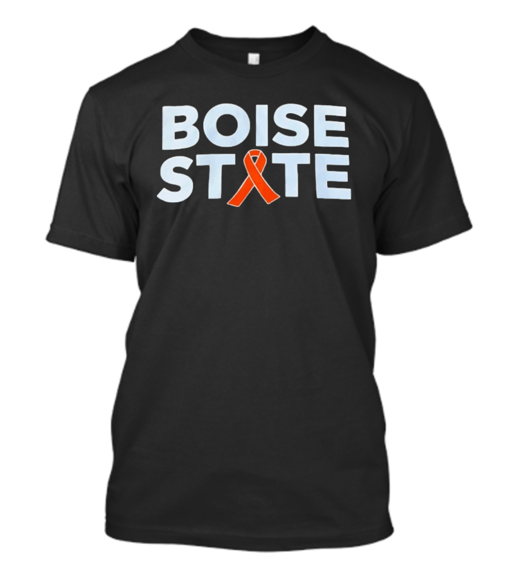 Boise State Broncos Orange Ribbon Awareness T-Shirt