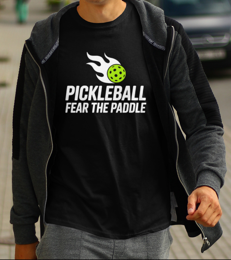 Pickleball Fear The Paddle T-Shirt