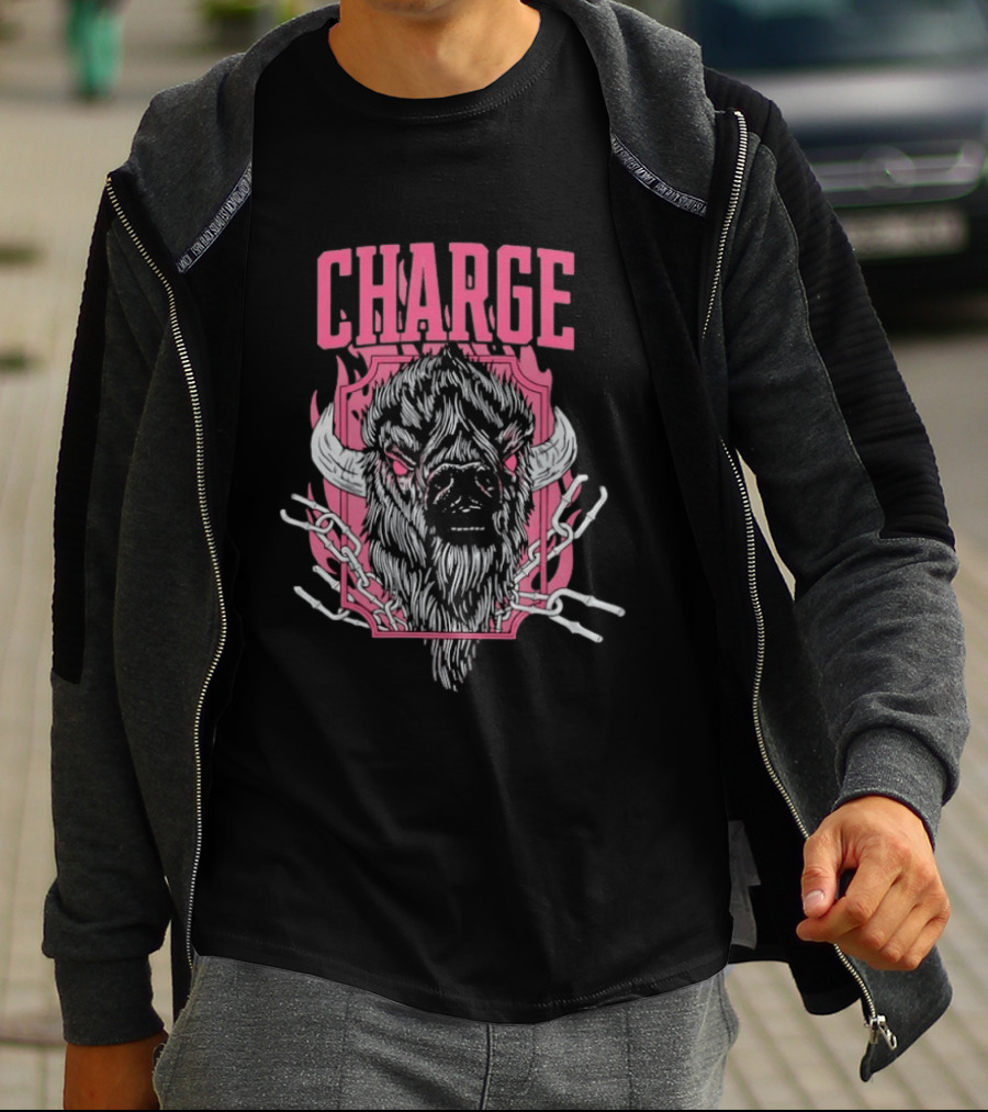 Charge Buffalo Lightning Chains T-Shirt