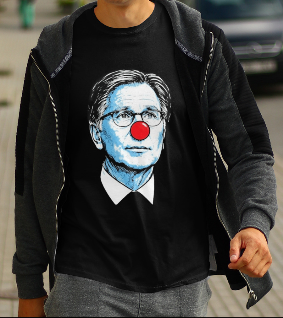 Craig Breslow Clown Portrait Red Nose T-Shirt