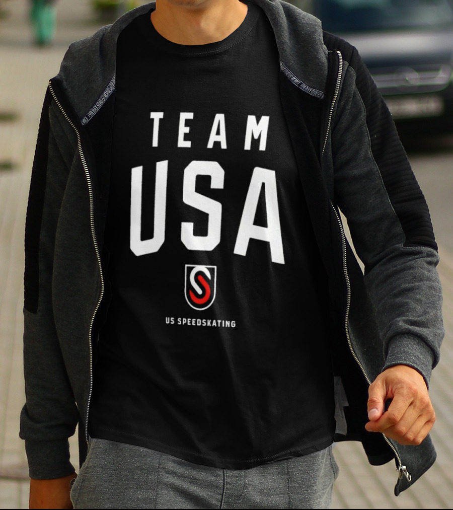 Team USA US Speedskating T-Shirt