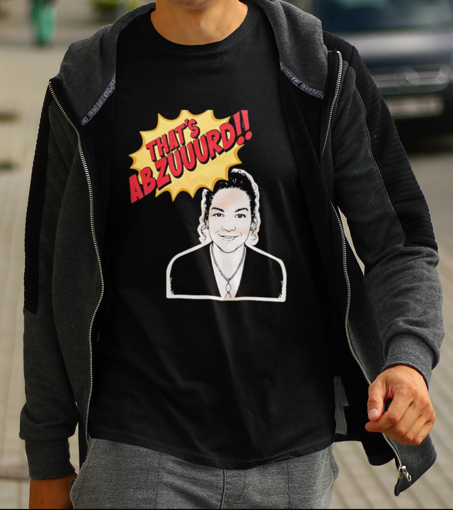 THAT'S ABZUUURD Cartoon Style Comic Expression T-Shirt