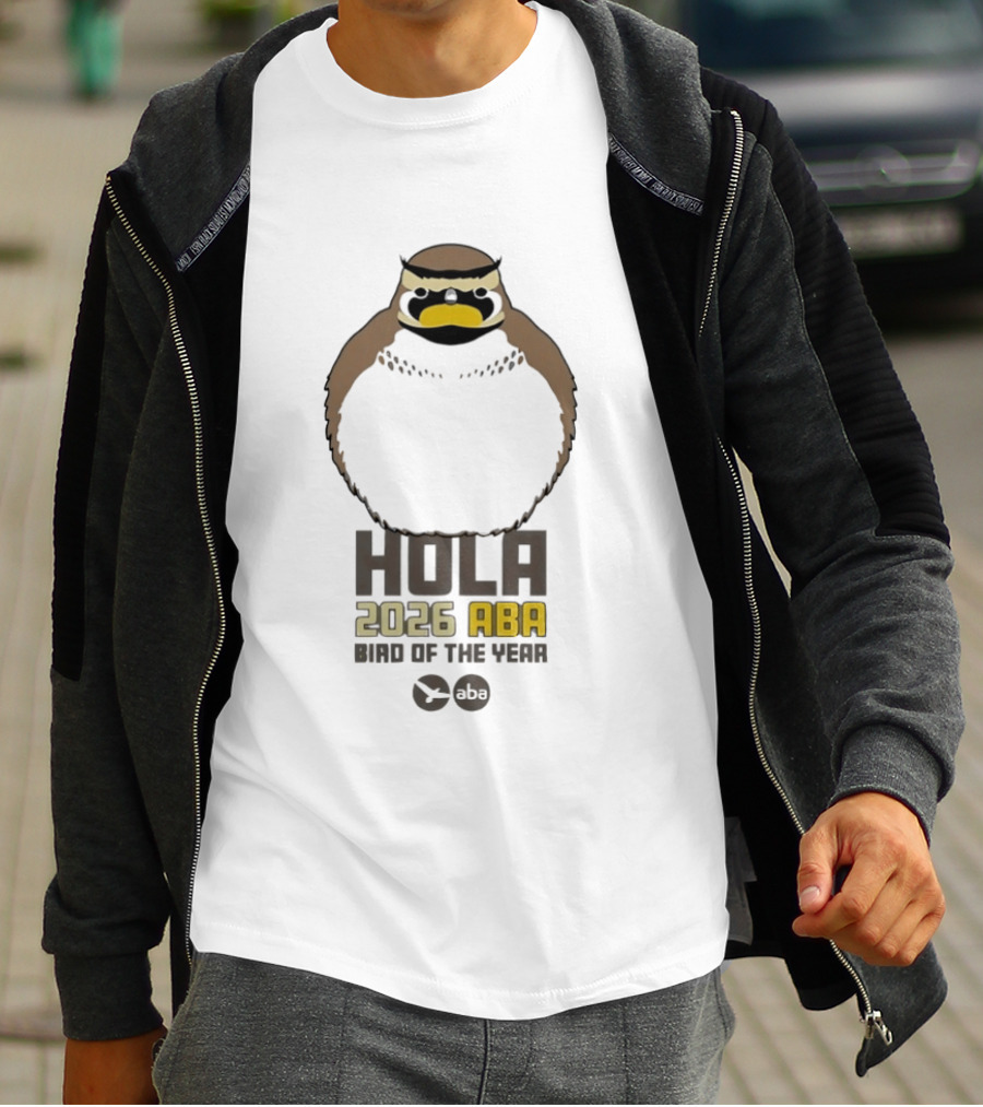 Hola 2026 ABA Bird Of The Year Bird Ing Celebration T-Shirt