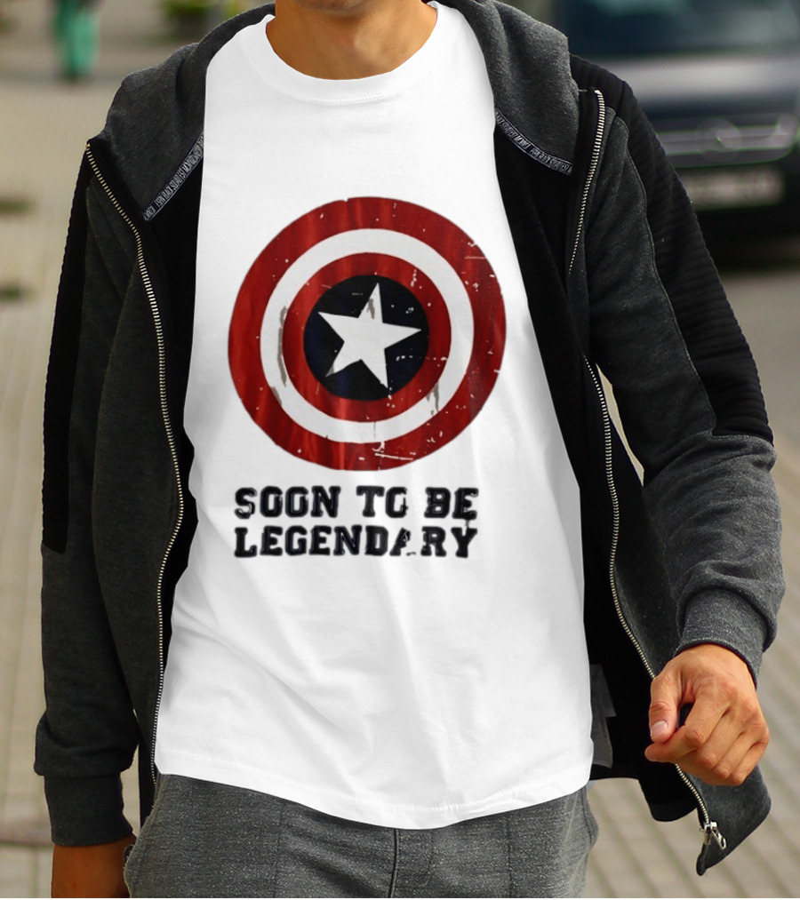Captain America Shield Soon To Be Legendary Marvel T-Shirt