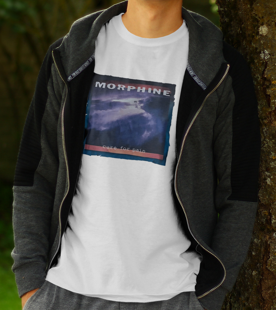 Morphine Cure For Pain Cloudy Sky T-Shirt