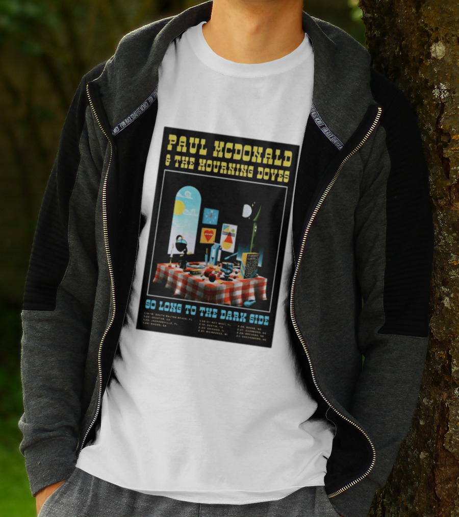Paul McDonald And The Mourning Doves So Long To The Dark Side Tour 2026 T-Shirt