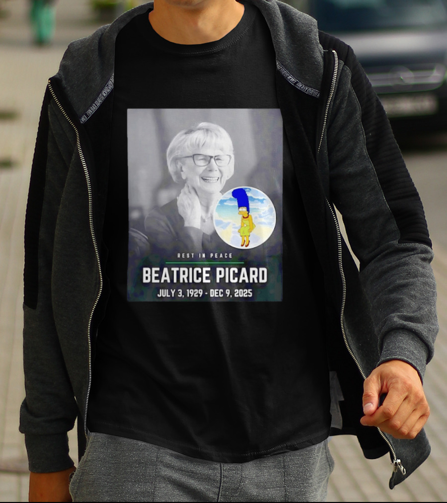 Rest In Peace Beatrice Picard July 3 1929 To Dec 9 2025 T-Shirt