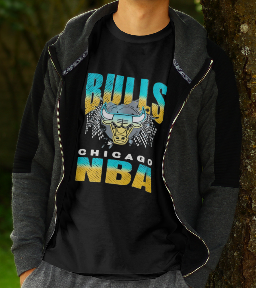 Chicago Bulls NBA Head Bull T-Shirt