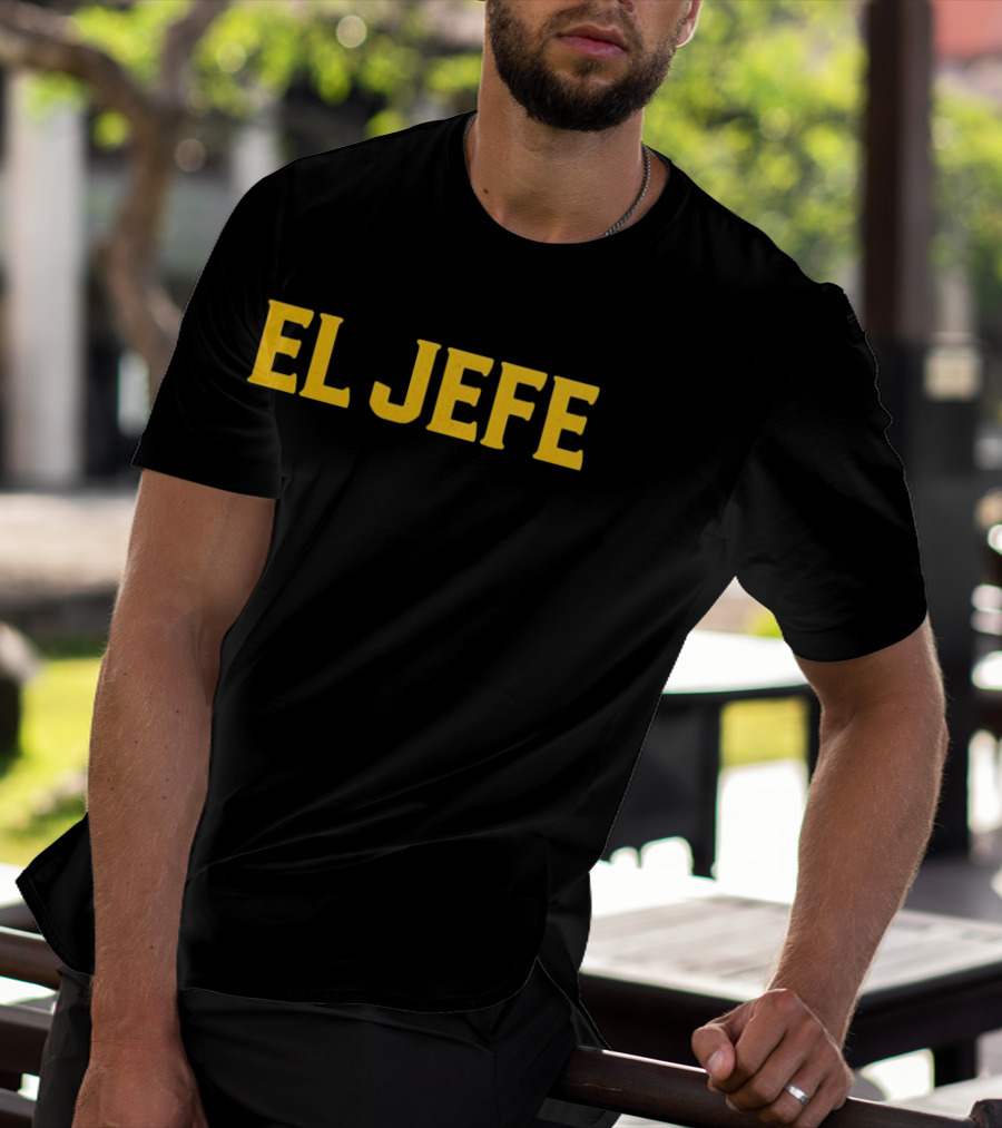 El Jefe Bold Yellow T-Shirt