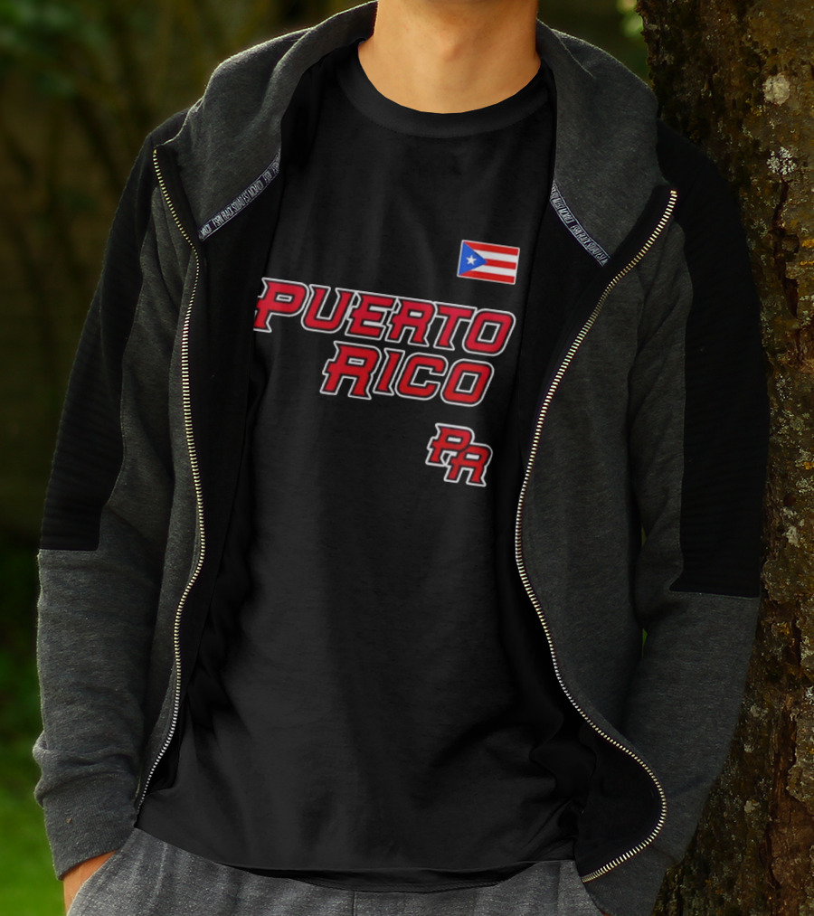 Puerto Rico Baseball 2026 Flag PR T-Shirt