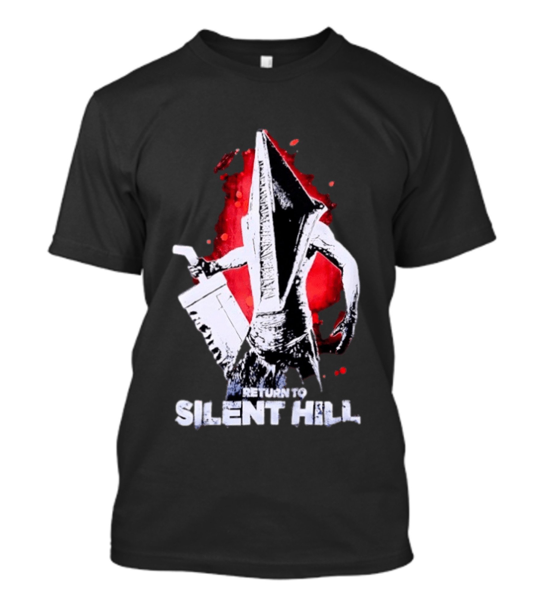 Return To Silent Hill Pyramid Head Iconic Horror T-Shirt