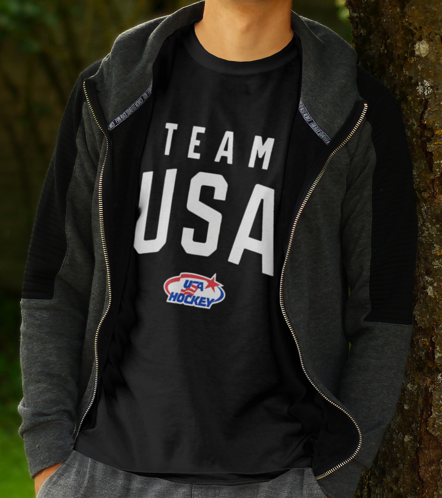 Team USA Hockey USA Hockey Logo Star T-Shirt