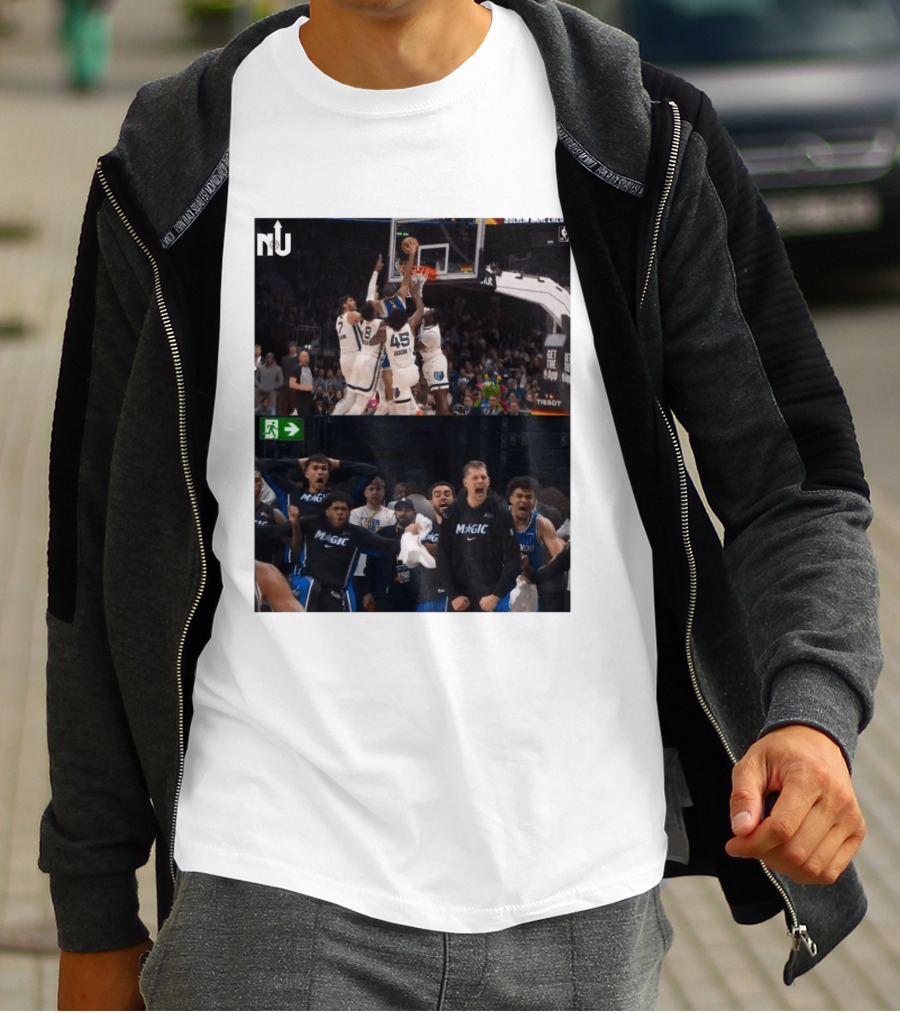 Anthony Black Dunk Against Memphis Grizzlies Magic Reaction T-Shirt