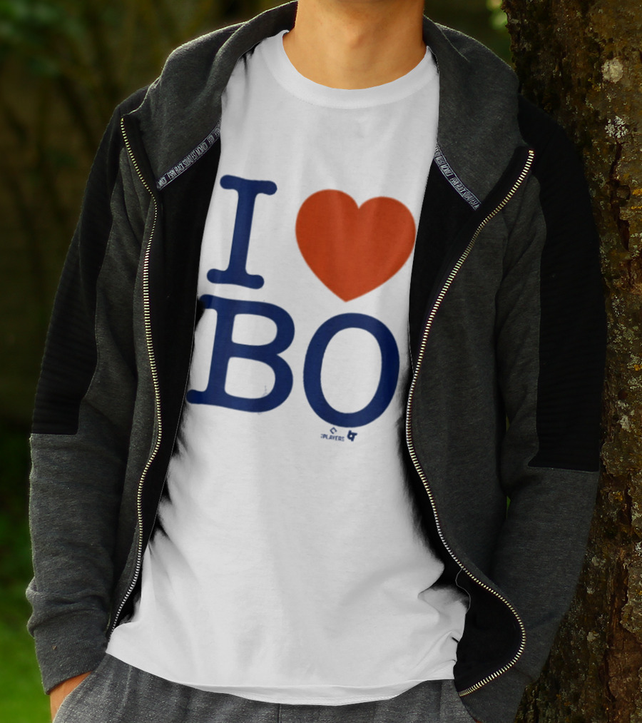 I Heart Bo Bichette Fan Apparel MLB Toronto Baseball T-Shirt