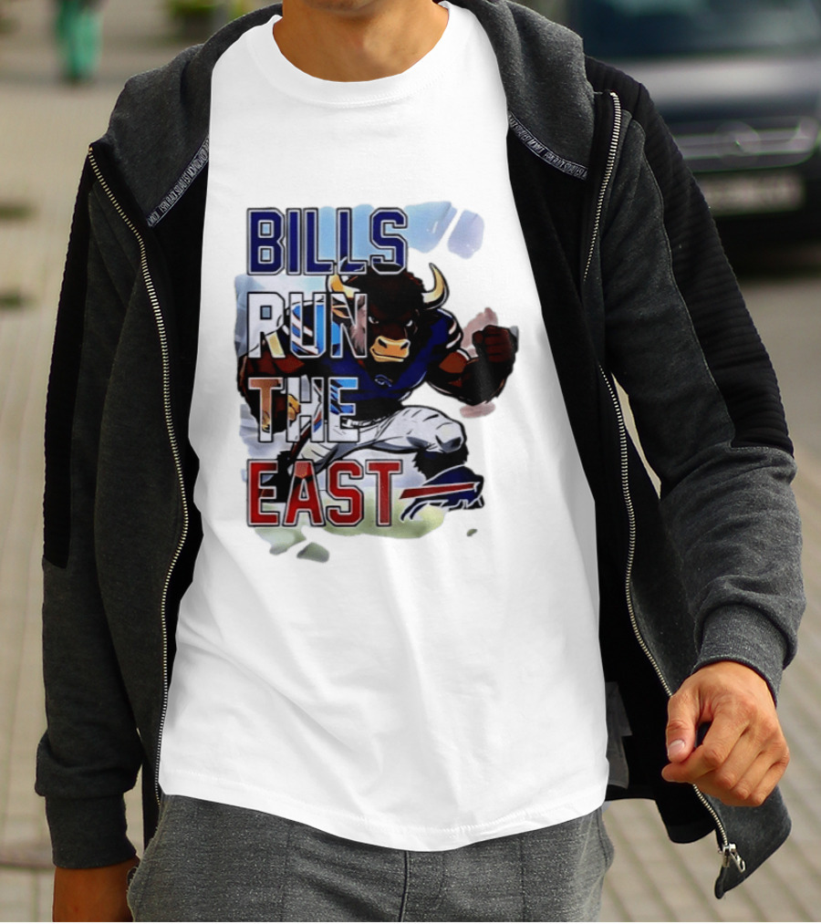 Bills Run The East Buffalo Bills 2025 Wild Card Weekend T-Shirt