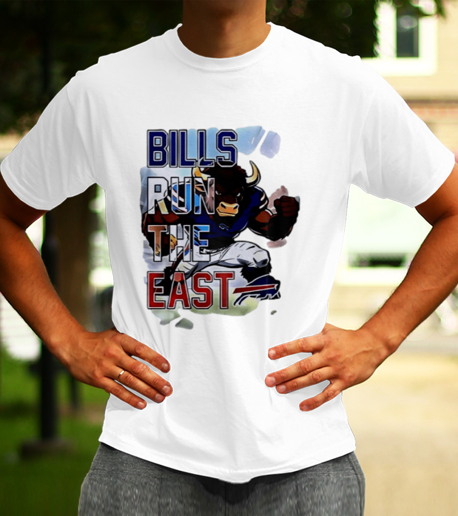 Bills Run The East Buffalo Bills 2025 Wild Card Weekend T-Shirt