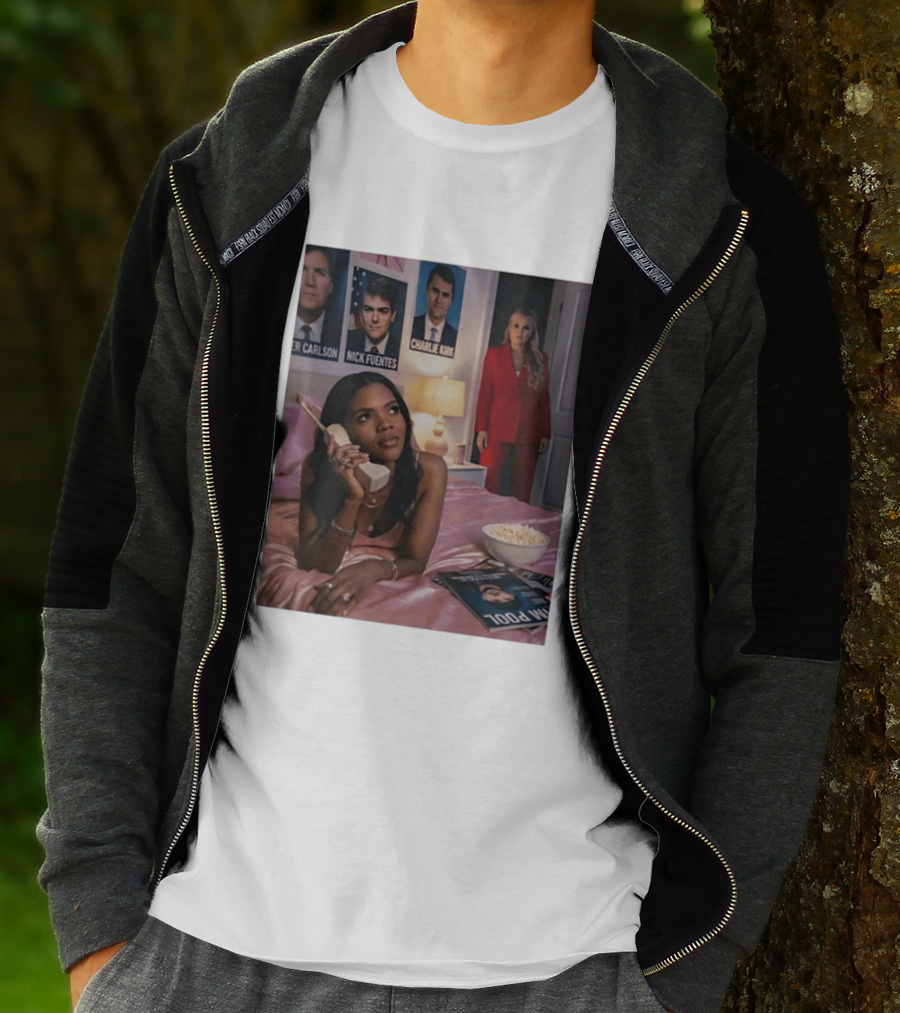 Candace Owens Phone Call Tucker Carlson Nick Fuentes Charlie Kirk S T-Shirt