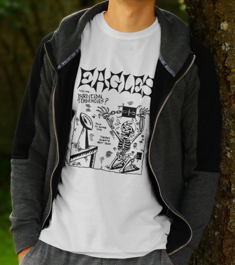 Eagles Talk To Keeper Feeling Birdical Tendencies T-Shirt