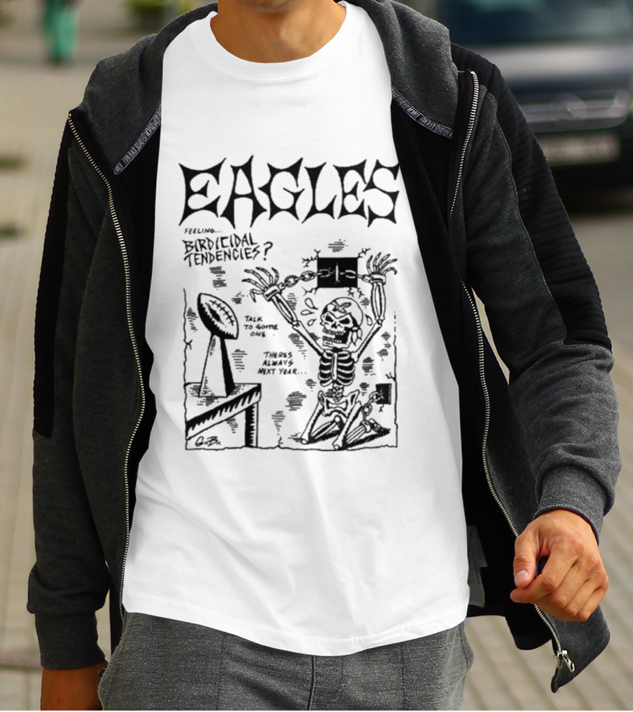 Eagles Talk To Keeper Feeling Birdical Tendencies T-Shirt
