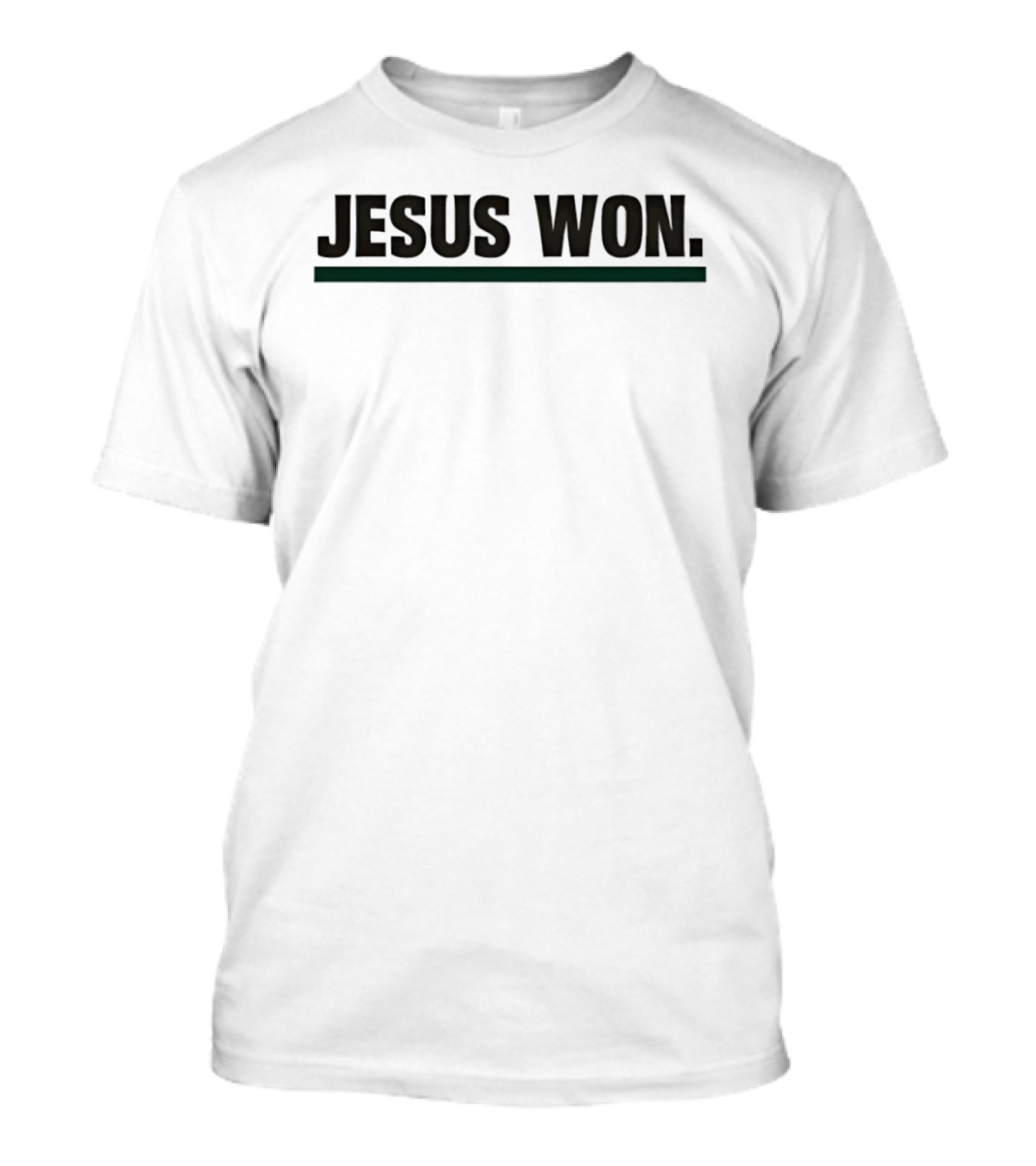 Huntington Foresters Basketball Jesus Won Victory Celebration T-Shirt