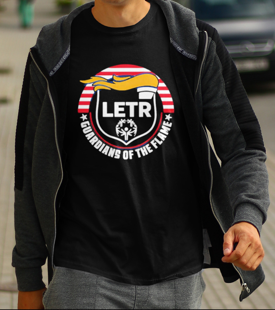 2026 LETR Guardians Of The Flame Law Enforcement Torch Run T-Shirt