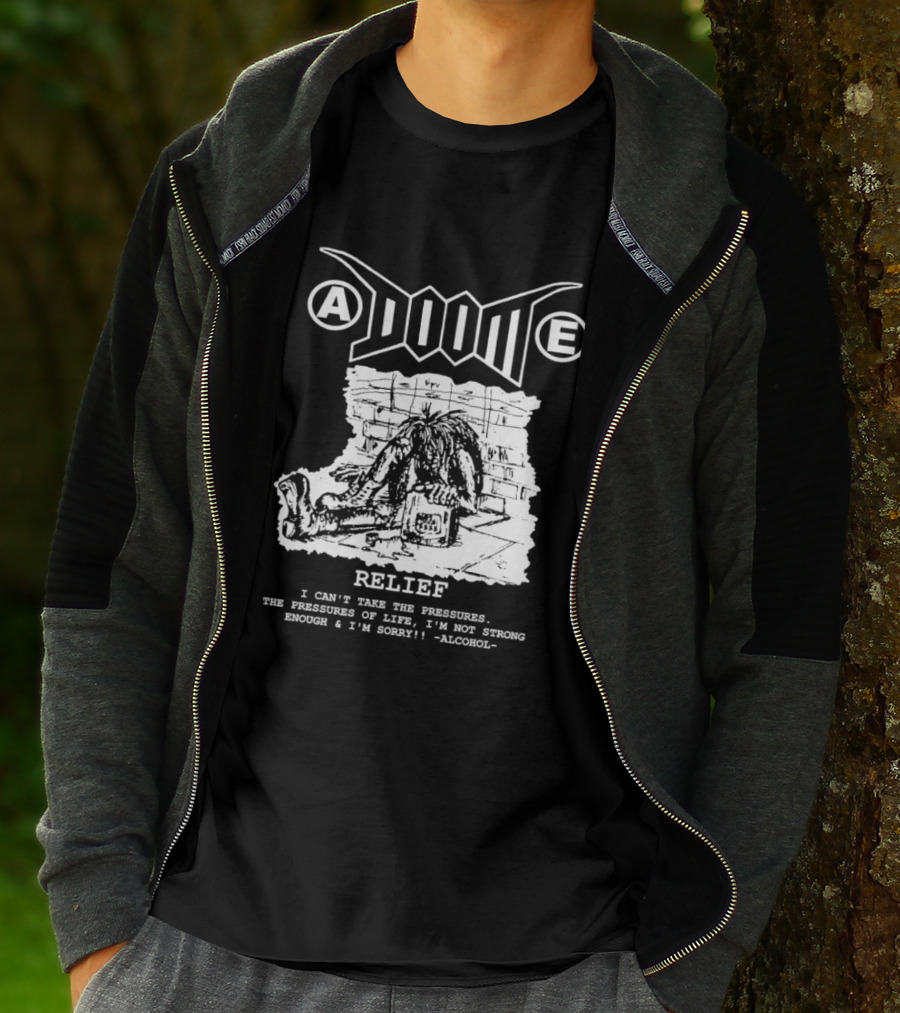 ADIIIE Relief I Can't Take The Pressures I'm Not Strong Enough And I'm Boakin Malcolm T-Shirt