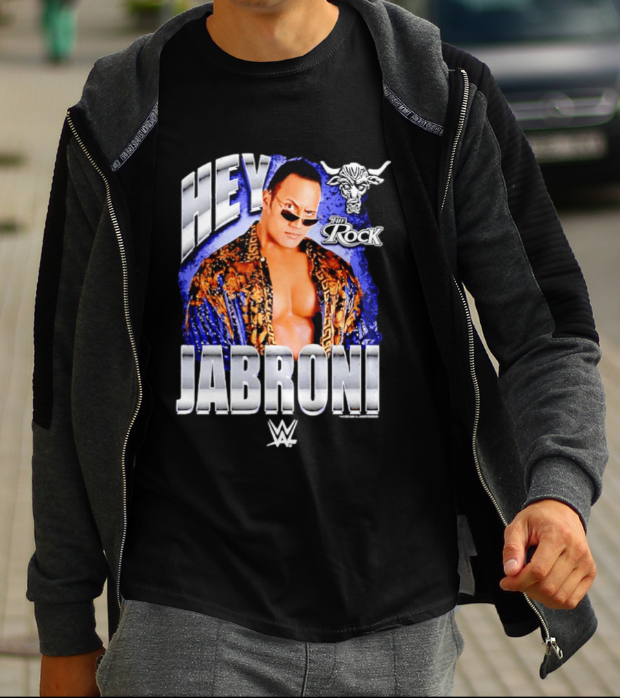 Dwayne Johnson Hey Jabroni The Rock WWE Brahma Bull T-Shirt