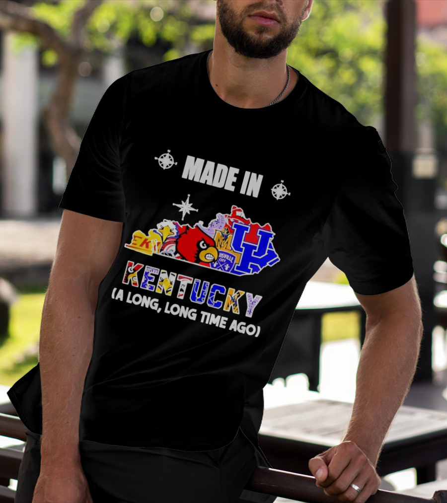 Made In Kentucky UK Louisville City Cardinals Long Time Ago T-Shirt
