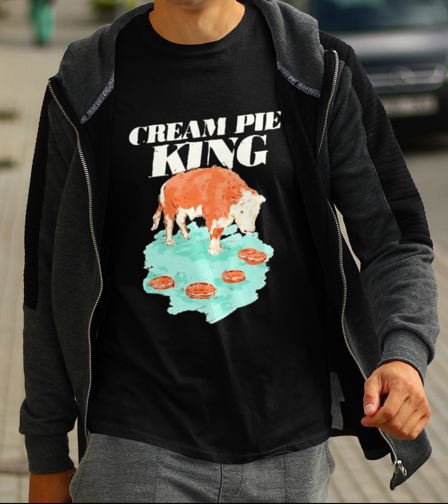 Cream Pie King Rufus The Bull T-Shirt