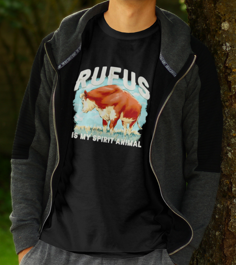 Rufus The Bull Is My Spirit Animal T-Shirt