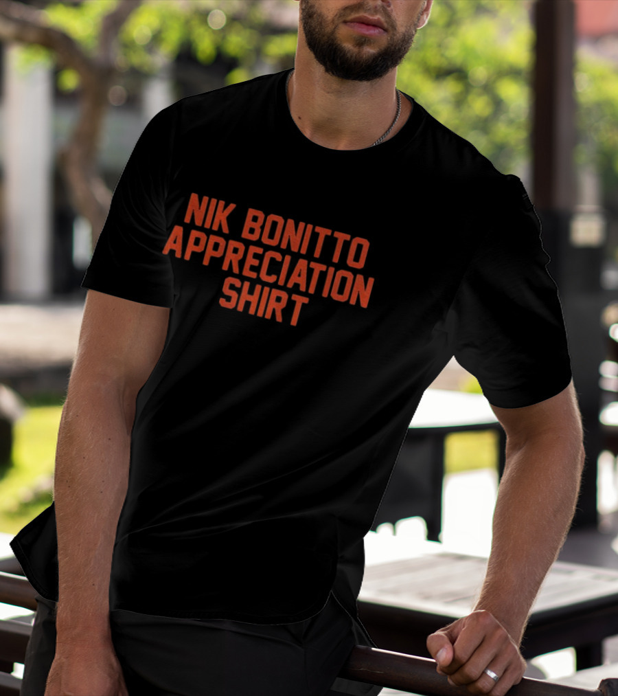Nik Bonitto Denver Broncos Appreciation T-Shirt