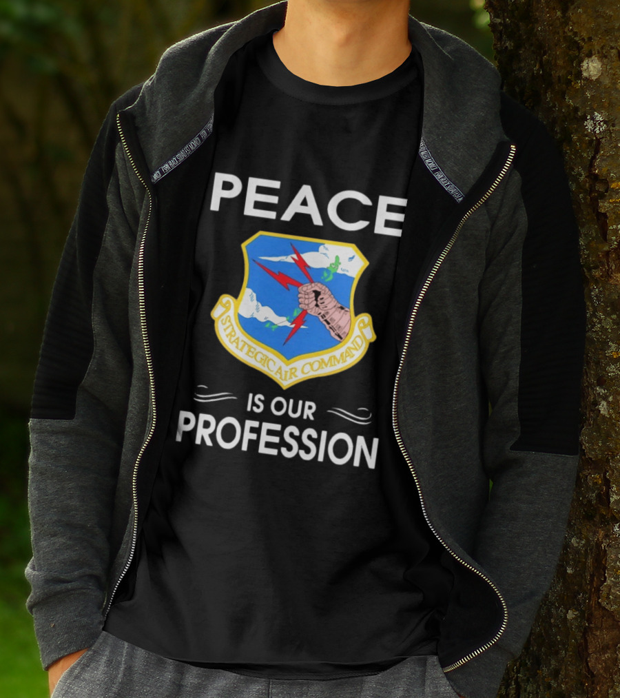Peace Is Our Profession Strategic Air Command T-Shirt