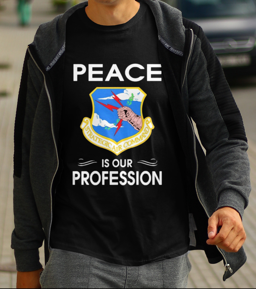 Peace Is Our Profession Strategic Air Command T-Shirt