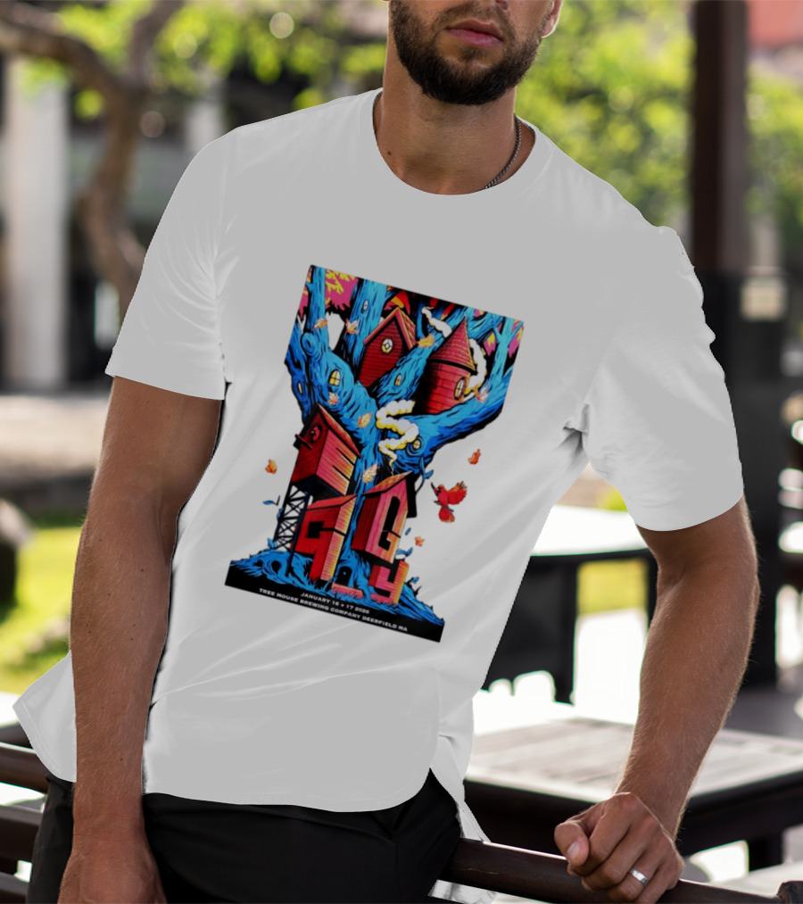 EGGY Tree House Brewing Company January 16 17 2026 Deerfield MA T-Shirt